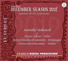 December Season 2012 - Amrutha Venkatesh