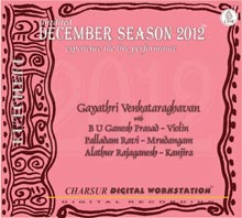 December Season 2012 - Gayathri Venkataraghavan